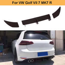 Car Rear Bumper Diffuser Splitters for VW GOLF 7 / 7.5 VII MK7 / 7.5 MK VII R Bumper 2014 - 2019 Diffuser Lip 2024 - buy cheap