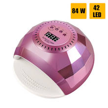Secador de uñas de Gel, lámpara UV LED de 84W, todo para máquina de manicura con 42 Uds. LED, secado rápido, equipo de secado de uñas 2024 - compra barato