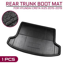 Floor Mat Car Cargo Liner Boot Tray For Hyundai Creta ix25 2015 2016 2017 2018 2019 Kick Pad Rear Trunk Cover Matt Carpet 2024 - buy cheap