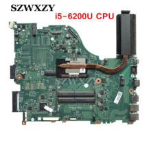 For Acer Aspire E5-575 Laptop Motherboard DAZAAMB16E0 REV:E DDR4 With i5-6200U CPU Free Heatsink 2024 - buy cheap