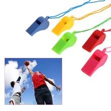 24 Pcs Color Plastic Cheer Sports Basketball Soccer Ball Fans Referee Whistle Wholesale Dropshipping 2024 - buy cheap