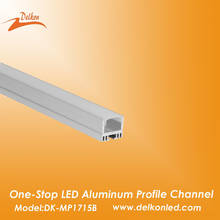 17*15mm LED Aluminum Profile with Milky Diffuser Lense Cover for Kitchen Under Cabinet Lighting 2024 - buy cheap