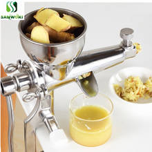 Hand crank juicing machine vegetable juice extractor machine apple juice squeezer machine fruit beverage maker machine 2024 - buy cheap