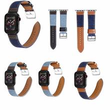 Fashion cowboy with Leather band for apple watch strap se series 7 6 5 44mm/40mm for iwatch bracelet 4 3 42mm/38mm 45mm 41 2024 - buy cheap