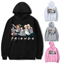 My Hero Academia Hoodies Anime Sweatshirt Men Women Harajuku Clothes Friends Letter Pattern Fashion winter friends boy/girl tops 2024 - buy cheap