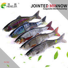 HENGJIA 5pcs 25cm Multi Sections 4 Segments Fishing Lure Jointed minnow Swimbait Crankbait Artificial Hard Bait 3D Eyes Wobblers 2024 - buy cheap