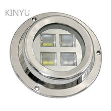 LED Seawater Yacht Light DC12V 24V 80W 316L Stainless Steel Anti-corrosion Swimming Pool Underwater Boat Lamp Barco Yate Piscine 2024 - buy cheap