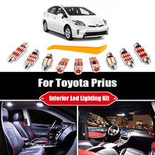 Para Toyota Prius NHW11 NHW20 ZVW30 ZVW40 ZVW50 2001-2020 Canbus vehículo luz LED Interior lámpara de placa de matrícula Kit de accesorios 2024 - compra barato