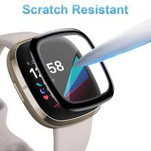 3 шт для Fitbit Versa 3 / Sense Смарт-часы мягкая ТПУ Прозрачная защитная пленка полная защита экрана Смарт-часы Защитная крышка 2024 - купить недорого