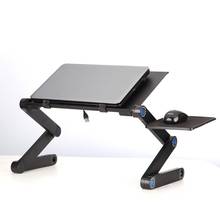 Aluminium Alloy Laptop Desk Folding Portable Laptop Table Notebook Desk Table Stand Bed Sofa Desk Tray Book Holder 2024 - buy cheap