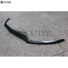 W205 C180 C200 Replacement style Carbon Fiber car Front bumper Lip Spoiler for Mercedes-Benz W205 C300 Sport Bumper splitter 2024 - buy cheap