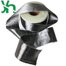 Cheap 12K 200g Grade I carbon fiber unidirectional building reinforcement cloth, bridge reinforcement cloth, free shipping 2024 - buy cheap