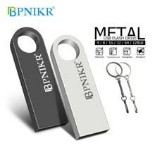 mini usb flash drive 32 gb usb stick 128gb metal usb bracelet pen drive 4GB 8GB 16 gb pendrive 64 gb Business free custom LOGO 2024 - buy cheap