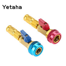 Yetaha 2Pcs A/C R134A R12 Valve Core Quick Remover Tool High/ Low Car Air Conditioning Installer Valve Repair Tools Kit 2024 - buy cheap
