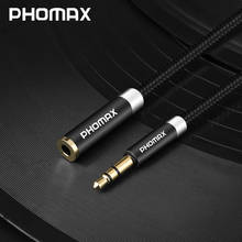 PHOMAX 3,5 мм разъем аудио кабель акустическая линия Aux Шнур для iPhone 6 samsung galaxy s8 автомобильные наушники для Xiaomi redmi 4x аудио разъем 2024 - купить недорого