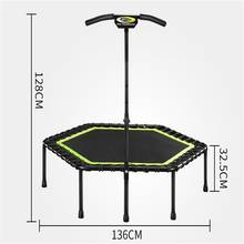 48 inch Good elasticity trampoline Jump bed Adult Bounce bed with stable armrest 2024 - buy cheap