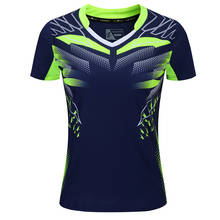 2020 New Badminton shirt Sportswear Tennis shirt Women,sports Table tennis Shirts,tennis clothes,,Qucik dry Exercise shirt 2024 - buy cheap