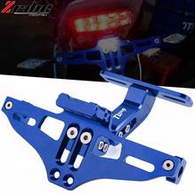 CNC Motorcycle License Number Plate Frame Holder Bracket With LED For SUZUKI TL1000S TL1000R TL1000 R S TL 1000 R S 1998-2003 2024 - buy cheap