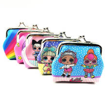 lol surprise children's coin purse digital printing surprise doll coin purse  toys for girls  girl toys for kids random color 2024 - buy cheap