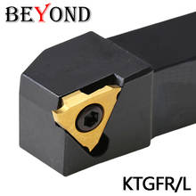 BEYOND Grooving Tool Holder KTGFR KTGFR2020K22 KTGFR2525M22 External Lathe Cutter Boring Bar Carbide Inserts  1Pcs 2024 - buy cheap