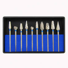 10pcs/set Dental HP Tungsten Carbide Cutter KIT Dental Burs Drills Tungsten Steel Material 2.35mm 2024 - buy cheap