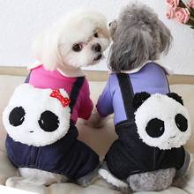 Dog Clothes Cute Panada Pattern Coat Clothing For Dogs Puppy Chihuahua Teddy French Bulldog Warm Hoodies Jackets 2024 - buy cheap