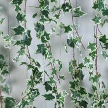 180CM Artificial Ivy plant greens faux plants wedding garden fake rattan wall Hanging wine garland jungle party decor 2024 - compre barato