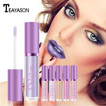 TEAYASON Lip Gloss Lipstick Makeup Maquiagem Flash Lip Glaze Pen Diamond Shiny Bright 6 Color Pearlescent Smooth Cosmetics TSLM1 2024 - buy cheap