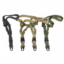 Tactical Hunting Single One Point Sling Paintball Military Adjustable Bungee Cord Gun Strap System BK KK MC Three Colors 2024 - buy cheap