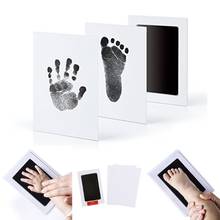 Новинка, 1 шт., набор для фотосъемки новорожденных детей с отпечатком отпечатка пальца, нетоксичный коврик для сенсорных чернил 2024 - купить недорого