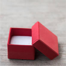 Cajas de Regalo de cartón personalizadas para joyería, joyero cuadrado con tapa, fabricación 2024 - compra barato