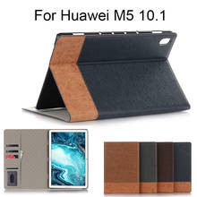 Capa de proteção para tablet huawei, para mediapad m5 lite 10 argolas, l09, w09, 10.1'' 2024 - compre barato