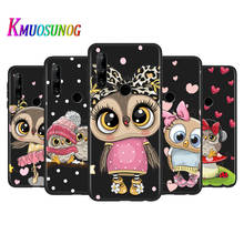 Funda de silicona con forma de búho para Huawei, carcasa de teléfono con diseño de Animal encantador para Huawei Y9S, Y6S, Y8S, Y8P, Y9A, Y7A, Y7P, Y5P, Y7, Y6, Y5 Pro Prime 2019, 2018 2024 - compra barato