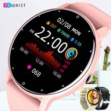 Reloj inteligente deportivo para hombre y mujer, accesorio de pulsera resistente al agua Ip67 con llamadas, Bluetooth, control del ritmo cardíaco y de la presión sanguínea, 2021 2024 - compra barato
