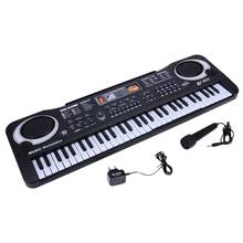 Piano keyboard MQ 61 Keys Digital Music Electronic Keyboard Key Board Electric Piano Children Gift Eu Plug 2024 - buy cheap
