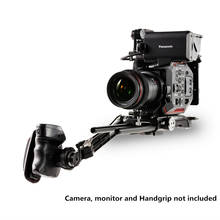 Tilta ES-T86 gaiola da câmera para panasonic eva1 rig liberação rápida baseplate v montagem/anton montar estender braço para panasonic eva1 2024 - compre barato