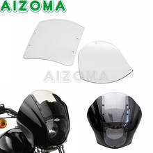 Clear Motorcycle Quarter Fairing Windscreen Windshield For Harley Sportster XL 883 1200 1988-Up FXR 1986-94 Dyna Models 1995-05 2024 - buy cheap