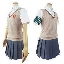 Anime Toaru Kagaku no Railgun Shirai Kuroko Misaka Mikoto Cosplay Costume Girl's School Uniform Fancy Party Halloween Costume 2024 - buy cheap