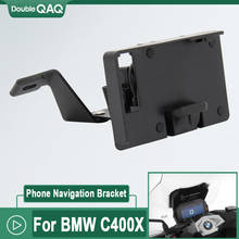 Suporte de navegação para gps de moto, adaptador de motocicleta para bmw c400x 2019 2020 c 400x 2024 - compre barato