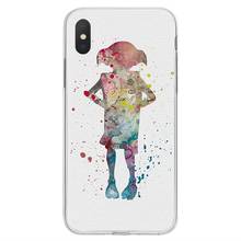 Lovely Dobby Personalized Silicone Phone Case For iPhone 11 Pro 4 4S 5 5S SE 5C 6 6S 7 8 X XR XS Plus Max For iPod Touch 2024 - buy cheap
