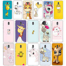 89AA Cartoon giraffe Silicone TPU Protective Cover Phone Case On Case  For Nokia 2 2.3 3 3.1 5 5.1 Case Soft 2024 - buy cheap