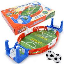 Mini juego de mesa de futbolin, juego de mesa de doble batalla, juegos de fútbol de interior con pelotas, juego educativo de mesa para niños, juguetes 2024 - compra barato