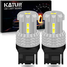 2x T20 7440 LED Canbus Error Free Bulb 1156 T25 3156 3157 Backup Reverse Light For Volkswagen VW Peugeot Ford Volvo Subaru Kia 2024 - buy cheap