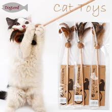 Varinha para gato com bola de catnip, brinquedo para atirar gato com penas, dangler, pelúcia, suprimentos interativos, jogo de brinquedo para gatos, 2021 2024 - compre barato
