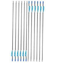 6/12/24pcs 80cm Fibreglass Arrows Archery Arrows Nocks compound bow & Recurve bow Hunting and Target Practice arrows 2024 - buy cheap