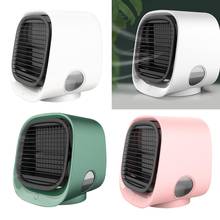 Mini Portable Air Conditioner Fan Desk Table Humidifier Purifier USB Desktop Air Cooler Fan with Water Tank for Room Home Office 2024 - buy cheap