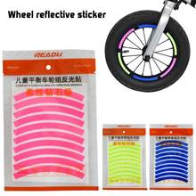 Cinta reflectante fluorescente para bicicleta de montaña, pegatina decorativa de seguridad, accesorios para bicicleta, 1 unidad 2024 - compra barato