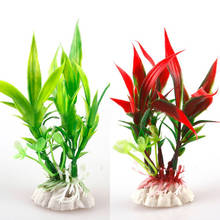 1/2PCS Vivid Aquarium Fish Tank Plant Creature Aquarium Decoration Decor Landscape Water Plant Grass Ornament Decor Background 2024 - buy cheap