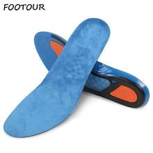 FOOTOUR Silicone Gel Insoles Foot Care for Plantar Fasciitis Heel Spur Running Sport Shoe Pad Insoles Arch Orthopedic Insole 2024 - buy cheap