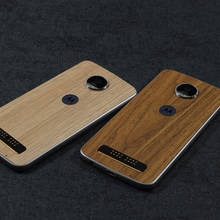 Pegatinas traseras para Moto Z Play, revestimiento decorativo de grano de madera para teléfono móvil, Protector de juego para Moto Z, película protectora trasera 2024 - compra barato